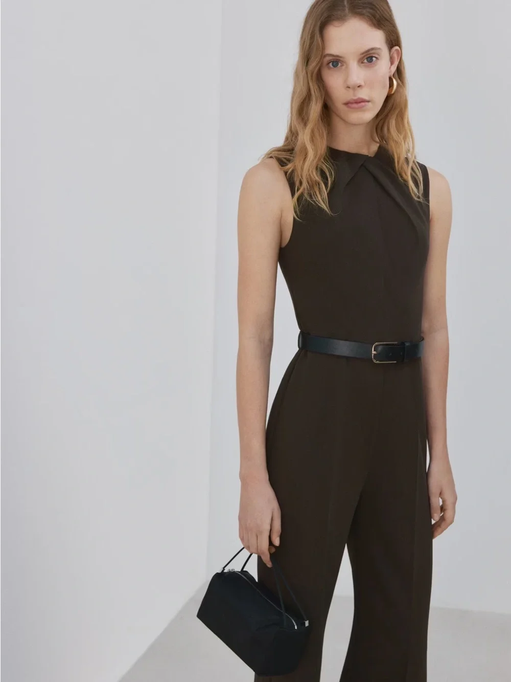 🔥NWT Jumpsuit with Belt